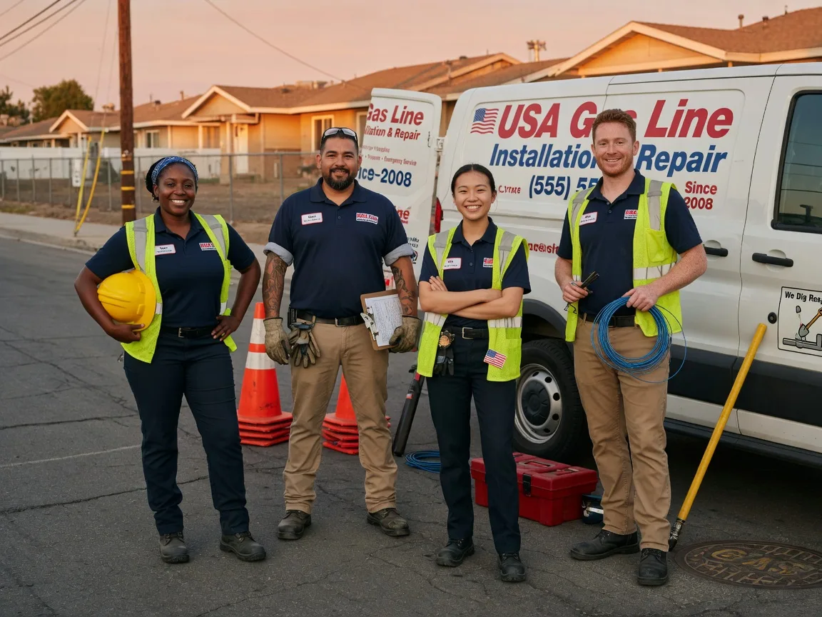 Gas Line Installation company in Jacobs Creek, PA